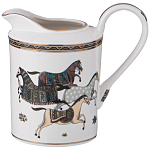 Чайный сервиз из фарфора с изображением лошадей на 6 персон 15 предметов Porcelain Horse Set  варинант исполнения - 4 | Loft Concept в Новосибирске