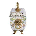 Шкатулка с фигуркой льва на крышке Eden Garden варинант исполнения - 4 | Loft Concept в Новосибирске