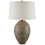 Настольная лампа с текстурным узором Movement of Smooth Lines варинант исполнения - 3 | Loft Concept в Новосибирске