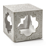 Приставной столик с перламутром Bone Inlay Side Table Floral Design варинант исполнения - 1 | Loft Concept в Новосибирске