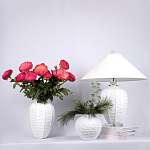 Декоративная ваза Valencia White варинант исполнения - 3 | Loft Concept в Новосибирске