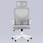 Кресло для компьютерного стола Easement Grey&White варинант исполнения - 2 | Loft Concept в Новосибирске