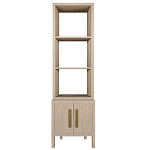 Этажерка Primo с тумбой шпон Светлый дуб варинант исполнения - 1 | Loft Concept в Новосибирске