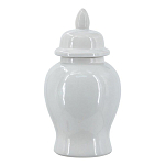 Ваза с крышкой однотонная Высота 31 см Chinoiserie Ceramics варинант исполнения - 12 | Loft Concept в Новосибирске