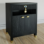 Комод Elsa Dreams Black Двухстворчатый  варинант исполнения - 1 | Loft Concept в Новосибирске