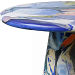 Дизайнерский журнальный стол с цветным орнаментом Unyly варинант исполнения - 3 | Loft Concept в Новосибирске