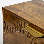 Прикроватная тумба с фактурным фасадом Termite варинант исполнения - 2 | Loft Concept в Новосибирске