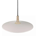 Подвесной светильник круглый в сочетании дерева и металла Space варинант исполнения - 2 | Loft Concept в Новосибирске