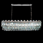 Люстра овальная с хрустальными подвесками Gorgeous Crystal Light варинант исполнения - 5 | Loft Concept в Новосибирске