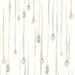 Мебельная ткань Велюр Raindrops White 145 см N 1003 варинант исполнения - 1 | Loft Concept в Новосибирске