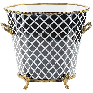 Кашпо Golden handles