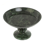 Фруктовница большая из натурального камня Змеевик Шабровский Natural Stone Fruit Bowls варинант исполнения - 2 | Loft Concept в Новосибирске