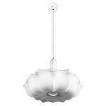 Подвесной светильник с белым фигурным абажуром и мягкими волнистыми краями Cloud Motion  варинант исполнения - 8 | Loft Concept в Новосибирске