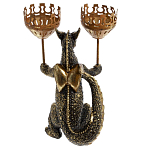 Подсвечник в виде дракона Dragon with Two Candlesticks варинант исполнения - 12 | Loft Concept в Новосибирске