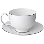 Чайный набор белый из фарфора на 6 персон 12 предметов 280 мл Garden Whisper Porcelain Set  варинант исполнения - 2 | Loft Concept в Новосибирске