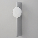 Бра с круглым зеркальным диском на прямоугольном соновании Reflection Circle Glow варинант исполнения - 1 | Loft Concept в Новосибирске