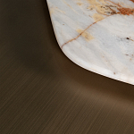 Столик журнальный Promontory с мрамором варинант исполнения - 3 | Loft Concept в Новосибирске