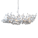 Люстра с абажуром оформленным в виде стаи бабочек Eternal Butterflies варинант исполнения - 1 | Loft Concept в Новосибирске