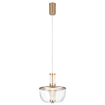 Подвесной светильник с плафоном из акрила и металлическим основанием Blanton 23 варинант исполнения - 4 | Loft Concept в Новосибирске