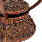 Столик кофейный из ротанга Eloise варинант исполнения - 2 | Loft Concept в Новосибирске