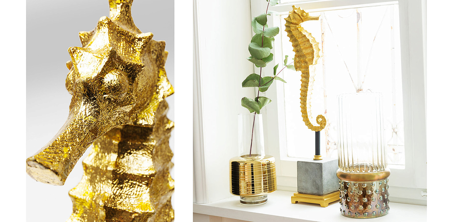 Статуэтка Golden Sea Horse - Loft-Concept в Новосибирске