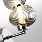 Бра с 2-мя рифлеными стеклянными шарами Marcelh Light варинант исполнения - 4 | Loft Concept в Новосибирске