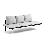 Диван-шезлонг черный Annet варинант исполнения - 2 | Loft Concept в Новосибирске