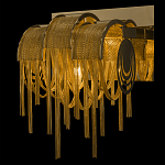 Бра с перфорированными металлическими дугами и цепочками 22 см Atlantis Chain варинант исполнения - 6 | Loft Concept в Новосибирске