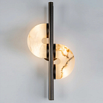 Бра  с фигурным мраморным рассеивателем Spiral of Warm Light варинант исполнения - 10 | Loft Concept в Новосибирске