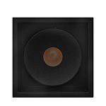 Встраиваемый спот светодиодный черного цвета квадратной формы из металла Pure Square варинант исполнения - 1 | Loft Concept в Новосибирске