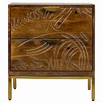 Прикроватная тумба с фактурным фасадом Termite варинант исполнения - 1 | Loft Concept в Новосибирске