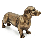 Статуэтка такса с реалистичными деталями и гладкой поверхностью Dachshund Style варинант исполнения - 2 | Loft Concept в Новосибирске
