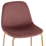 Барный стул на золотистых ножках VENDRAMIN Pink варинант исполнения - 6 | Loft Concept в Новосибирске