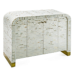 Буфет в гостиную с инкрустацией  Mother of Pearl Inlay Cabinet варинант исполнения - 4 | Loft Concept в Новосибирске