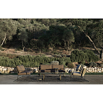 Дизайнерское уличное кресло на металлическом каркасе PHOENIX Armchair варинант исполнения - 8 | Loft Concept в Новосибирске