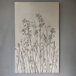 Ботаническое панно «С Дельфиниумом» варинант исполнения - 1 | Loft Concept в Новосибирске