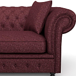 Мебельная ткань Шенилл бордовый цвет 138 см T4-38 варинант исполнения - 8 | Loft Concept в Новосибирске