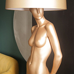 Лампа MANNEQUIN LAMP с абажуром женственность в деталях варинант исполнения - 9 | Loft Concept в Новосибирске