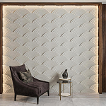 Гипсовая 3D Панель Aura варинант исполнения - 1 | Loft Concept в Новосибирске