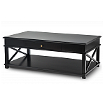 Широкий кофейный столик с ящиком Monsignor варинант исполнения - 3 | Loft Concept в Новосибирске