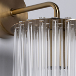 Бра с круглым основанием и длинными прозрачныи стеклянными трубками Nembus варинант исполнения - 5 | Loft Concept в Новосибирске