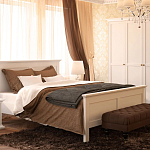 Кровать двуспальная Gordeyca варинант исполнения - 2 | Loft Concept в Новосибирске