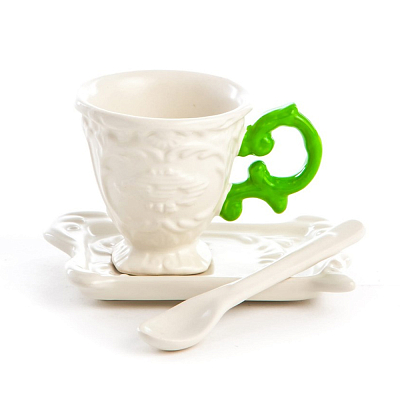 Кофейная пара Seletti I-Coffee Green Кофейная пара Seletti I-Coffee Green