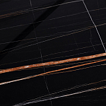 Стол журнальный круглый черный с полкой Inherence варинант исполнения - 4 | Loft Concept в Новосибирске