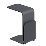 Stolik 90 Журнальный столик из шпона ясеня с чёрной эмалью варинант исполнения - 3 | Loft Concept в Новосибирске