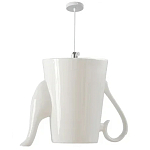 Подвесные светильники в виде белой посуды Flower Reversal варинант исполнения - 7 | Loft Concept в Новосибирске