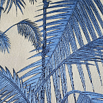 Мебельная ткань Вышивка синий принт 280 см T2-136 варинант исполнения - 2 | Loft Concept в Новосибирске