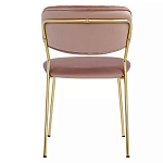 Стул Singer Chair без подлокотников Розовый Велюр варинант исполнения - 4 | Loft Concept в Новосибирске