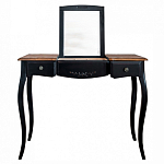 Трельяж из массива березы с подъемным зеркалом и 2-мя ящиками Vintage варинант исполнения - 1 | Loft Concept в Новосибирске