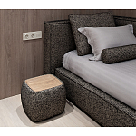 Столик прикроватный мягкий Soft Table from Chenille варинант исполнения - 6 | Loft Concept в Новосибирске